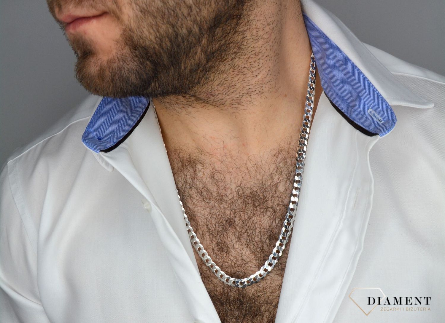 Srebrny łańcuszek Pancerka DIA-LAN-2086-160-925 6mm próba 925 (1).jpg